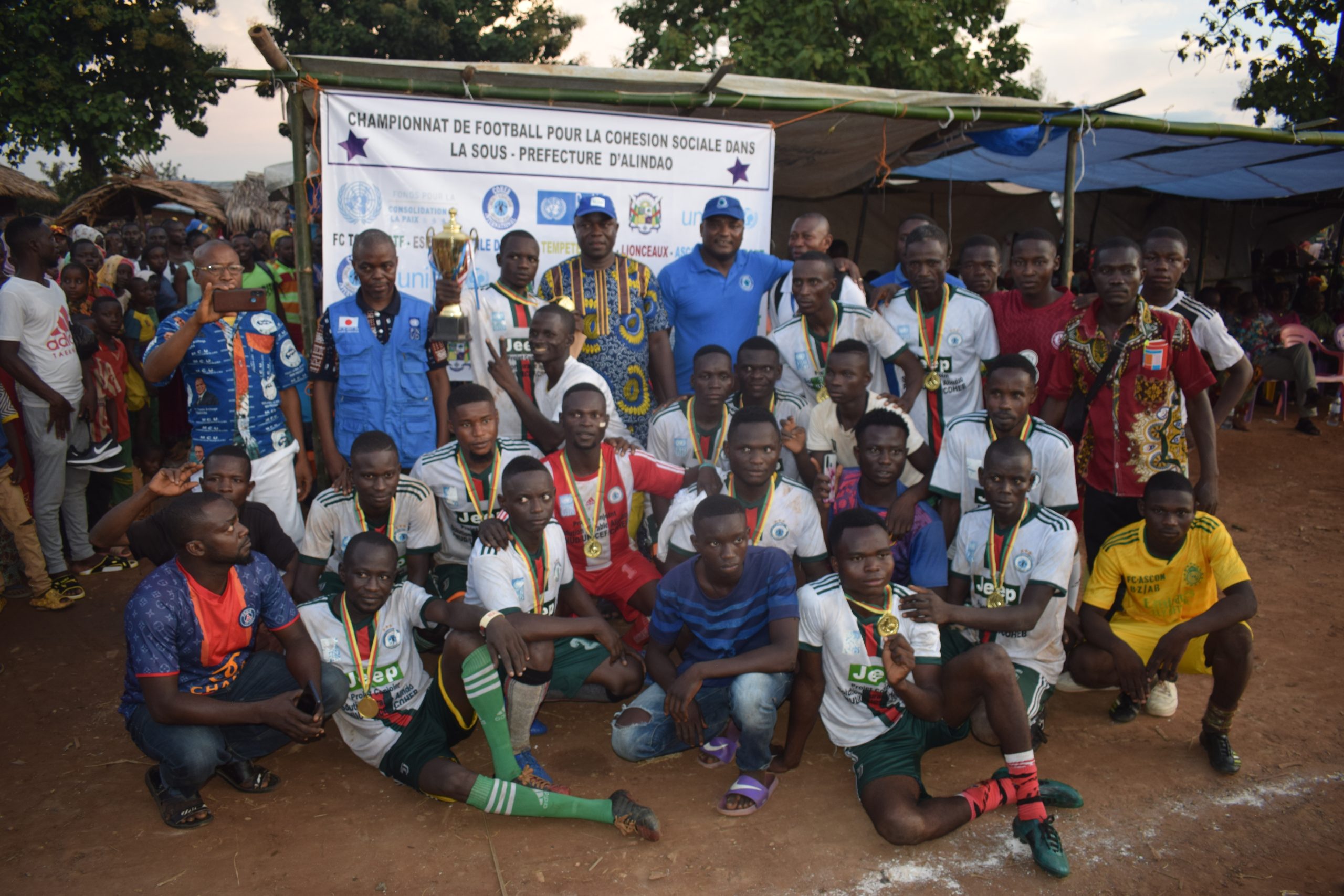 Organizing a Football Championship to Promote Social Cohesion